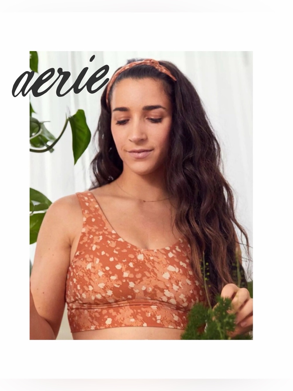 🆕 NWT OFFLINE by Aerie x Aly Raisman Sports Bra